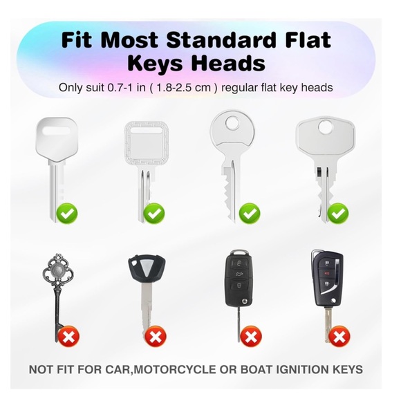 NWOT-84-Pack 1” Flexible Color Key Caps, Bendable, Durable, Various Colors - Picture 4 of 10